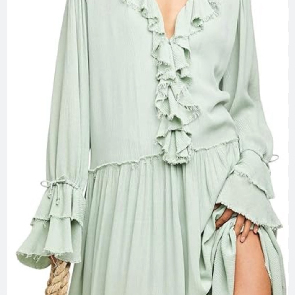 NWT Free People Mint Jade Dress